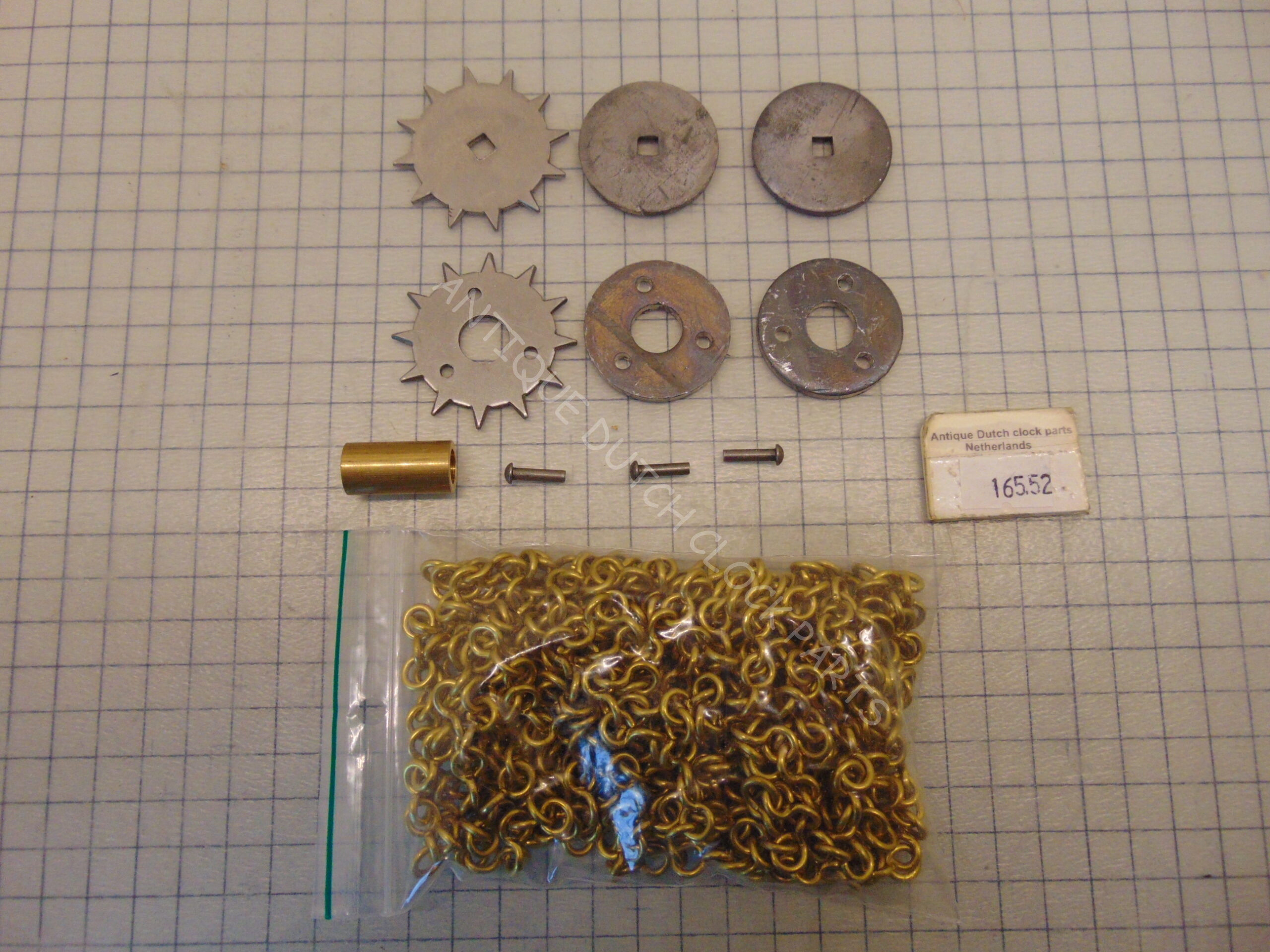 DROPPING WEIGHT REPLACEMENT SET FOR THE CHAIN GEAR STAR WHEELS DUTCH FRIESIAN...
